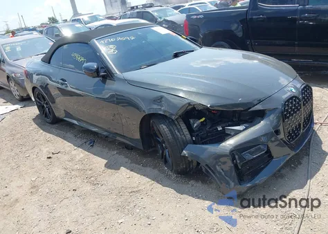 2022 BMW M440I z USA, uszkodzony, nr VIN WBA53AT05NCJ09037